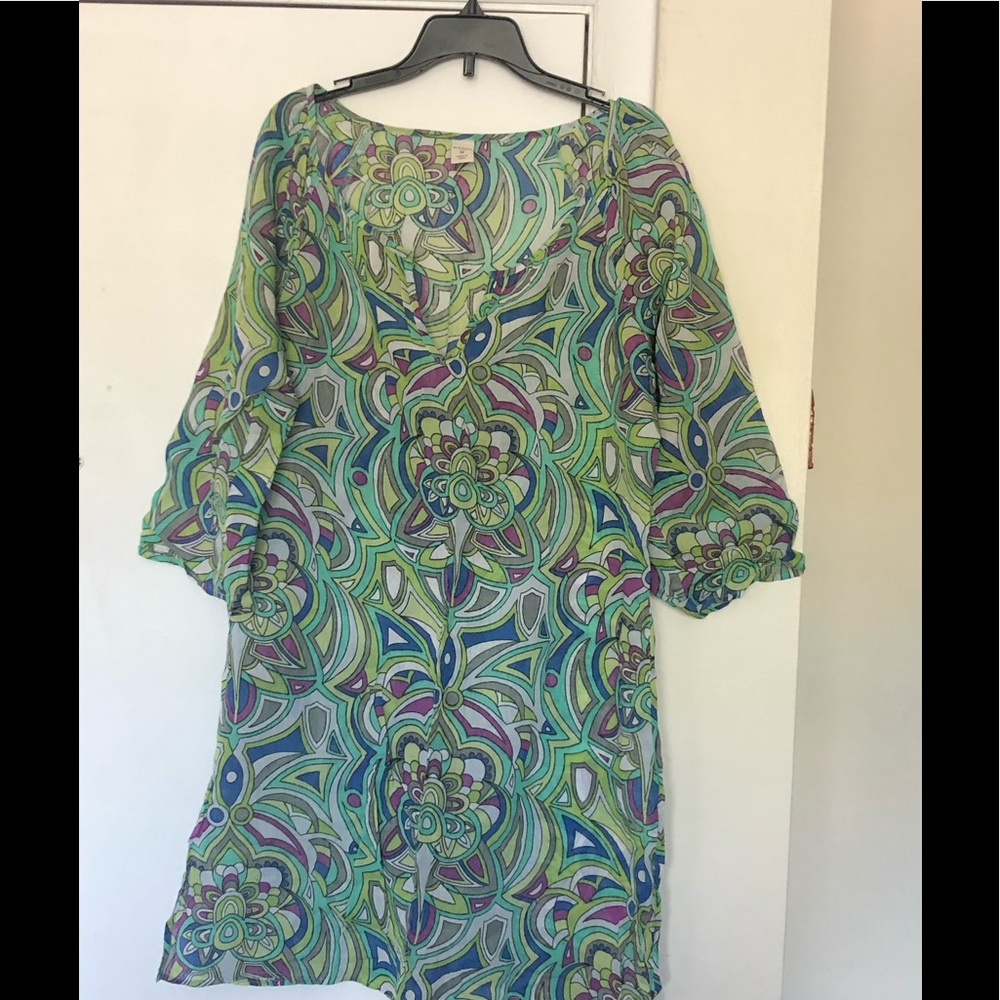 Green Beach Cover-Up size M